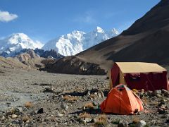 01 Gasherbrum North Base Camp 4294m In China With Gasherbrum I Hidden Peak, Gasherbrum II E, Gasherbrum II and Gasherbrum III North Faces.jpg